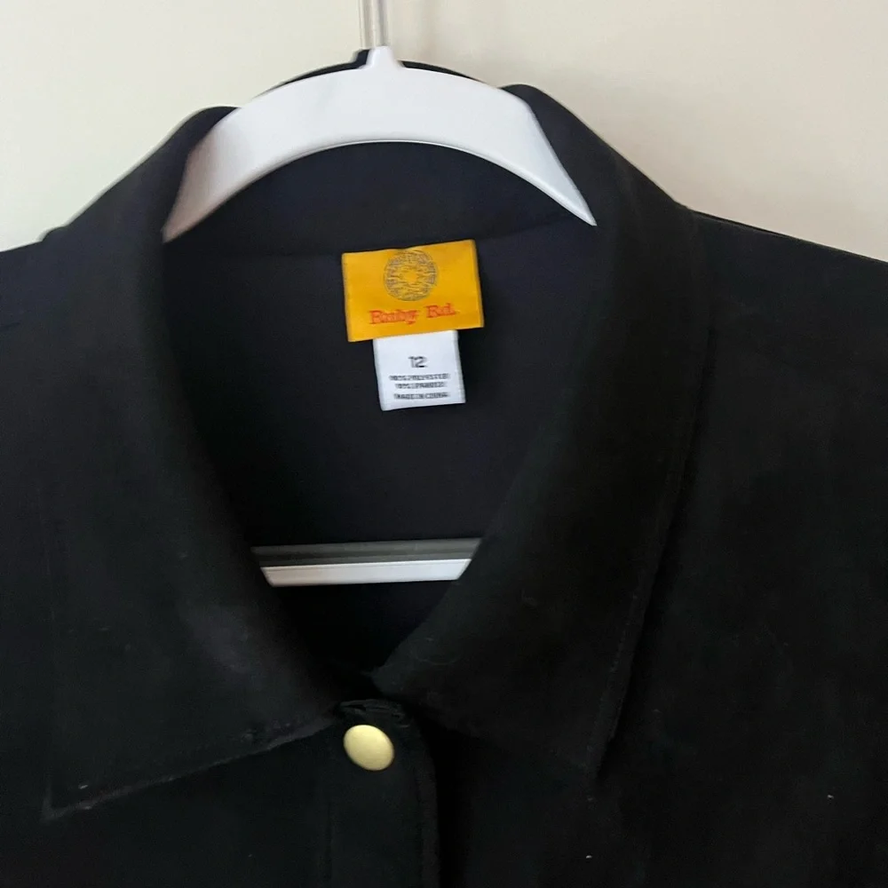 Ruby Rd. Black Button-Up Dress - Picture 5 of 12